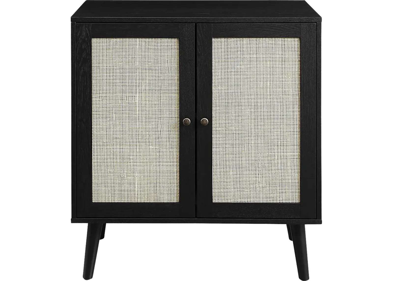 Woodsia Black Accent Cabinet