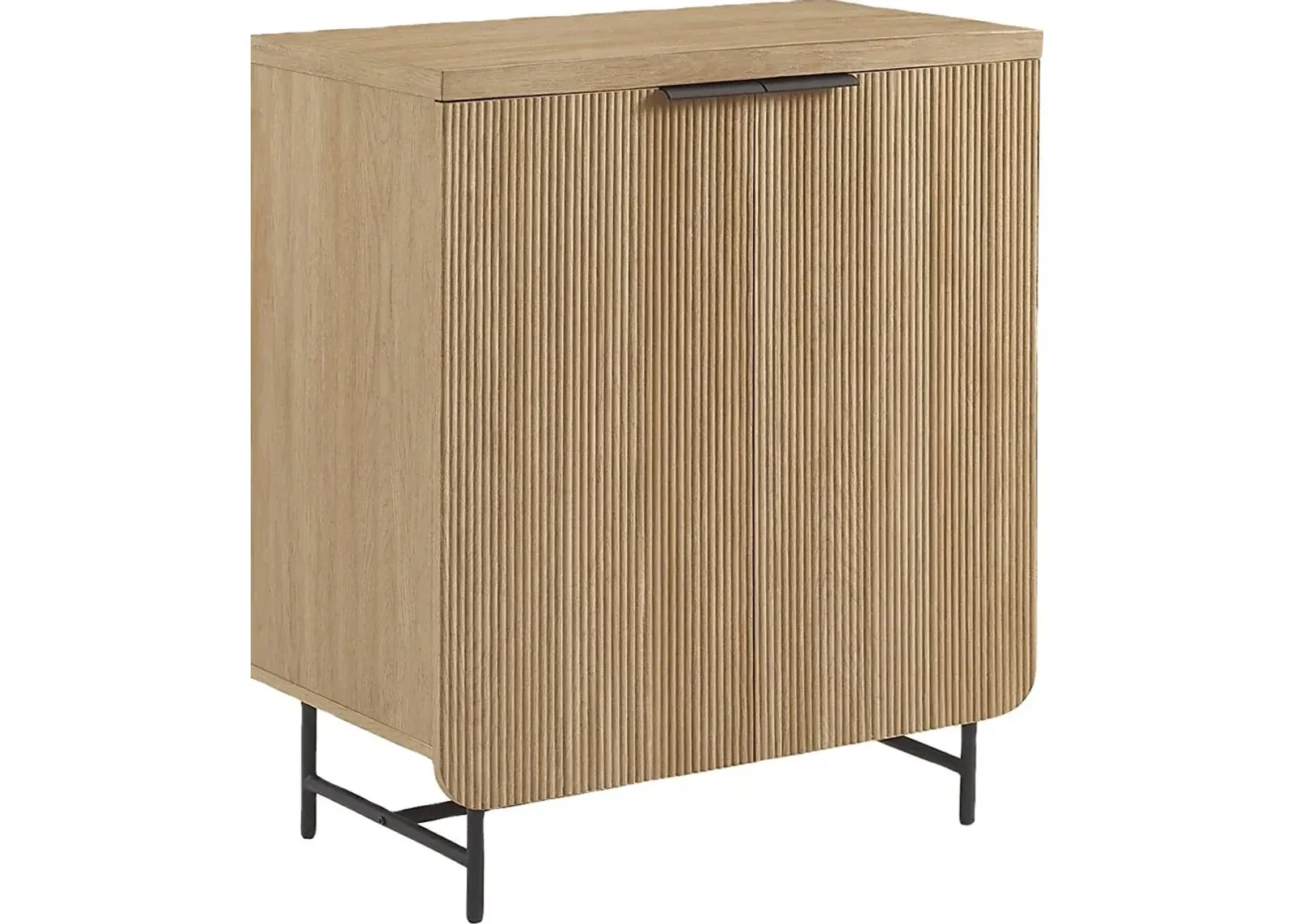 Omerea Oak Accent Cabinet