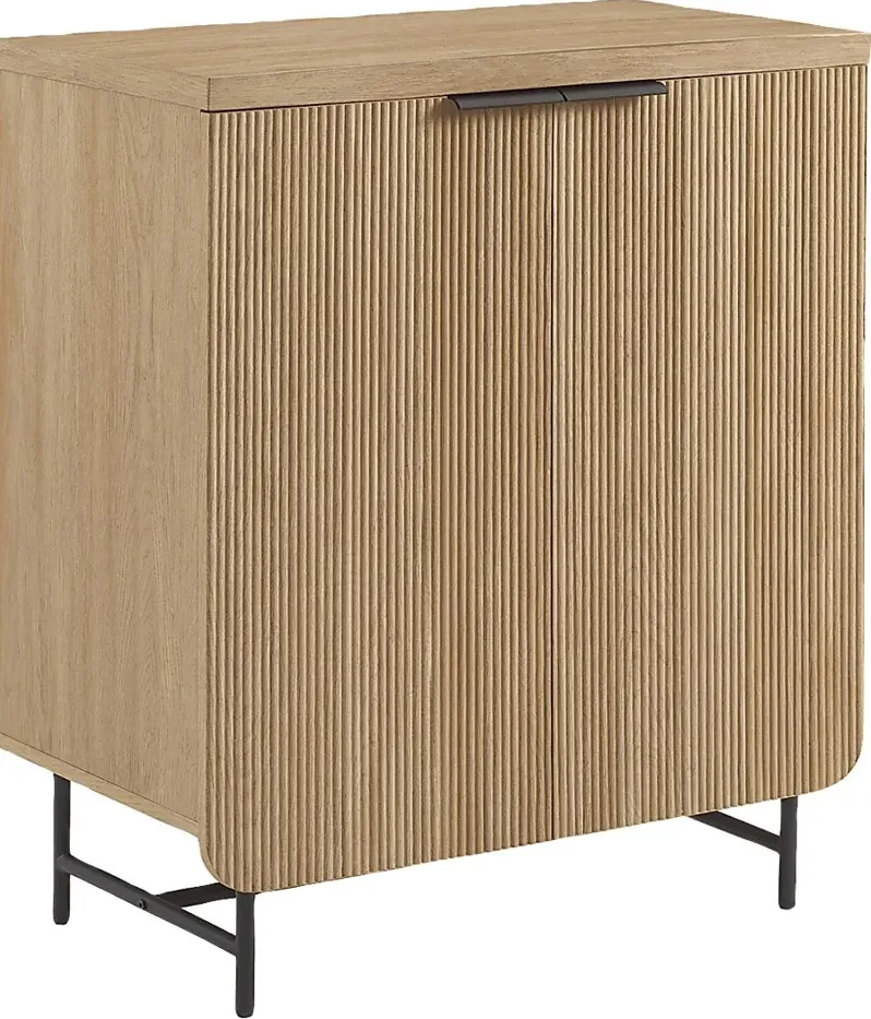 Omerea Oak Accent Cabinet