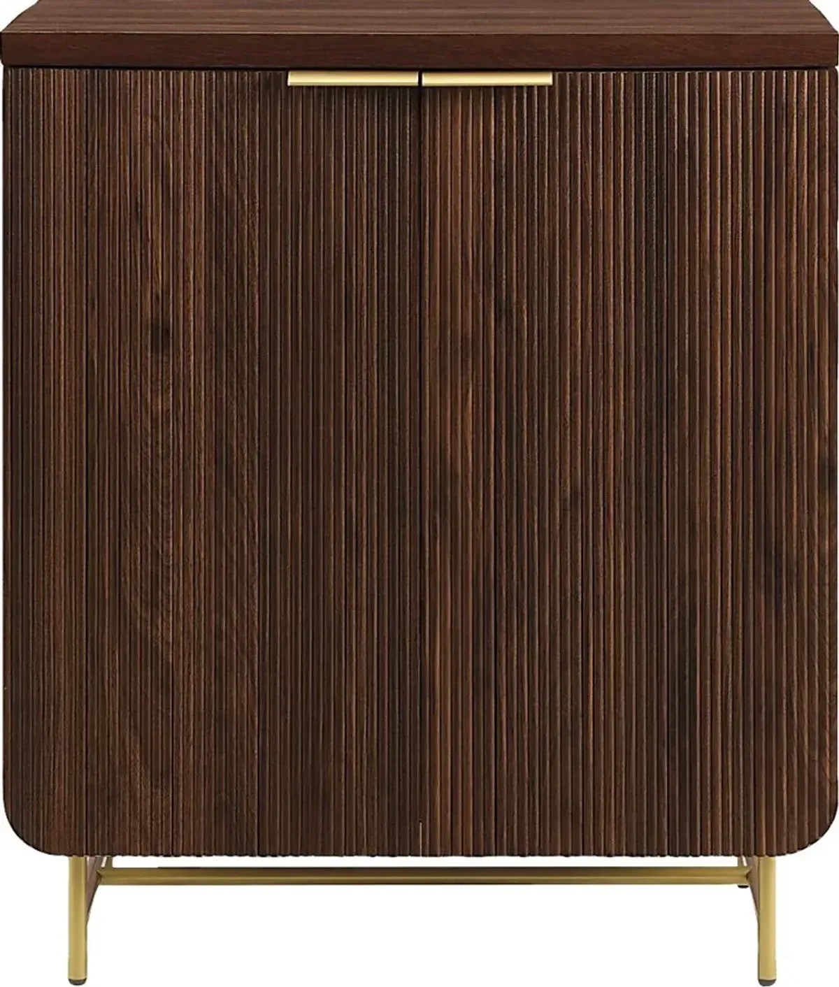 Omerea Walnut Accent Cabinet