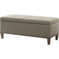 Rosewin Taupe Accent Bench