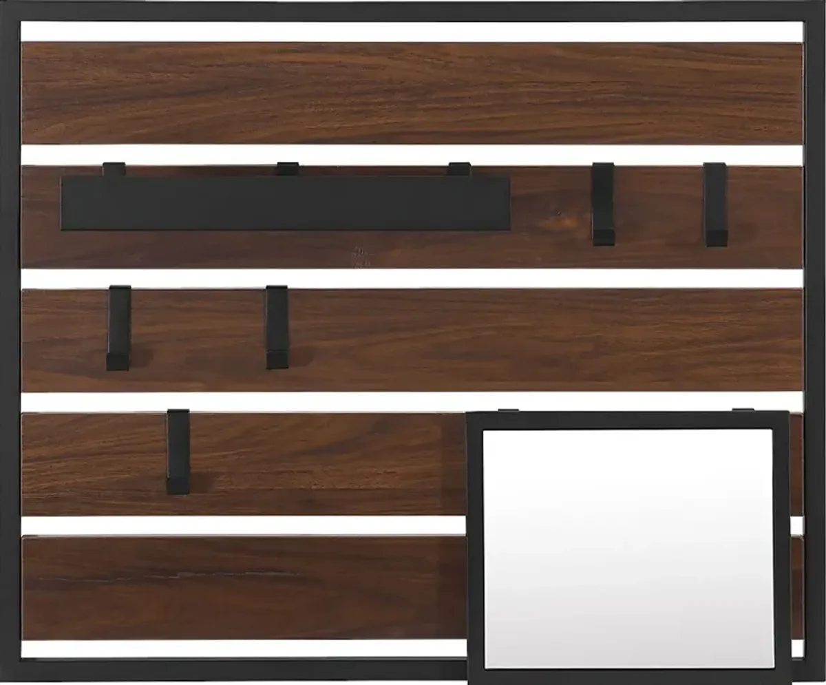 Navasota Walnut Wall Shelf