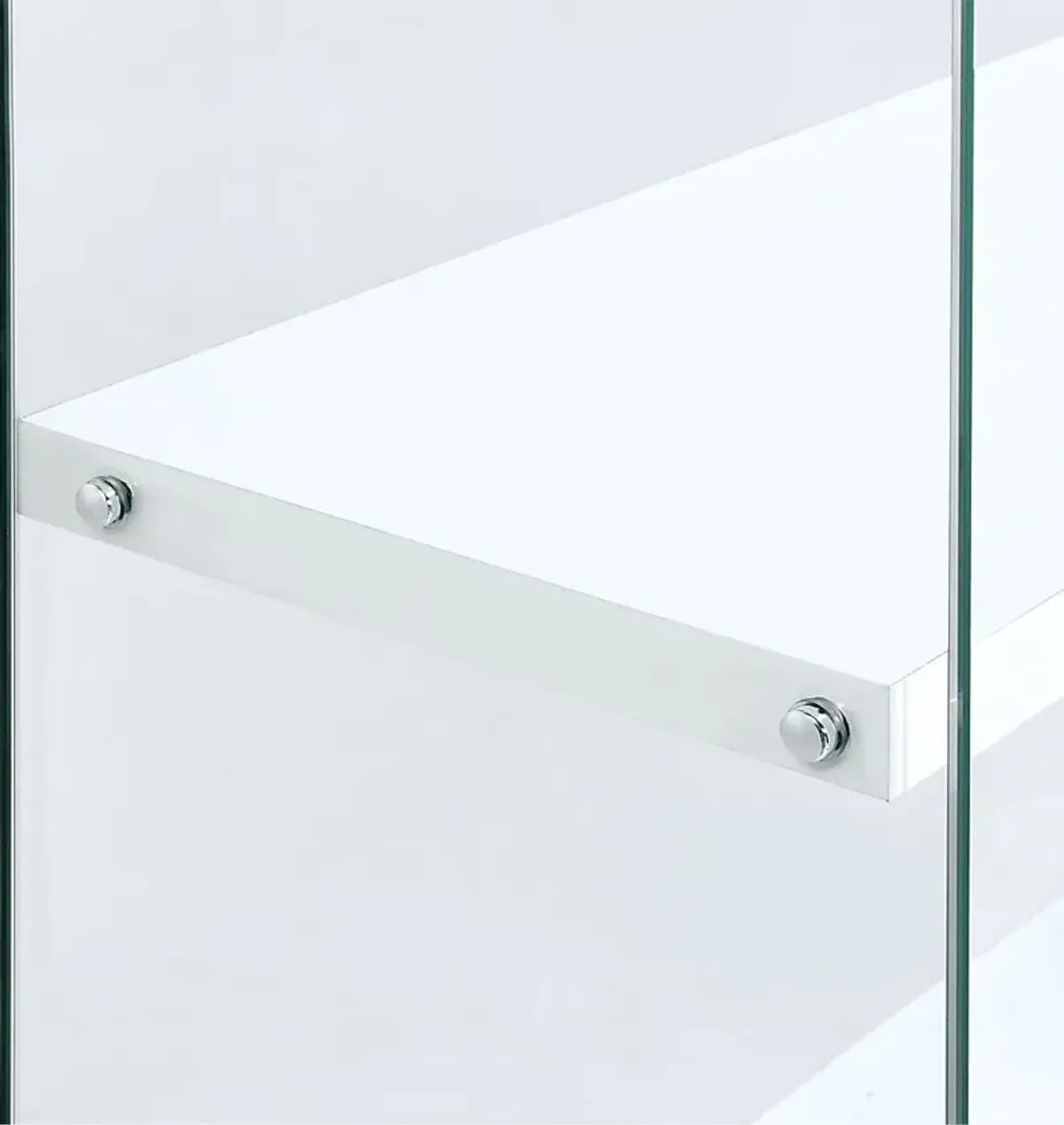 Mazewood Clear Glass Display Shelf