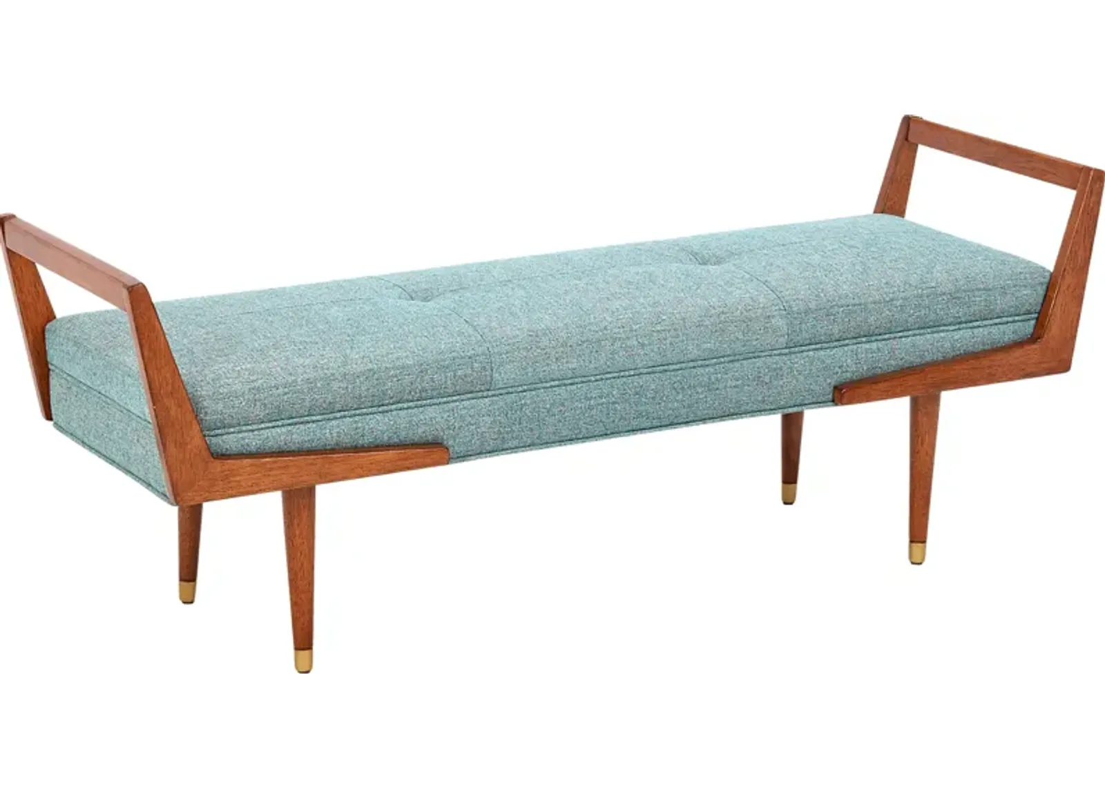 Beadel Blue Accent Bench