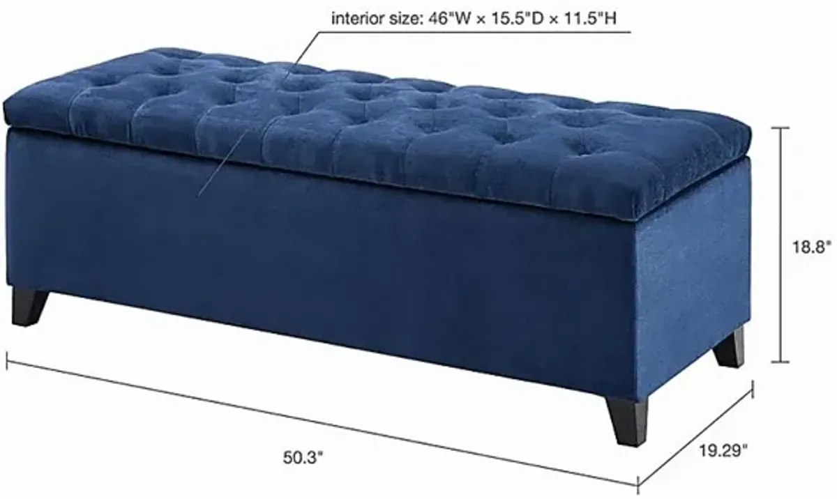 Rosewings Navy Accent Bench