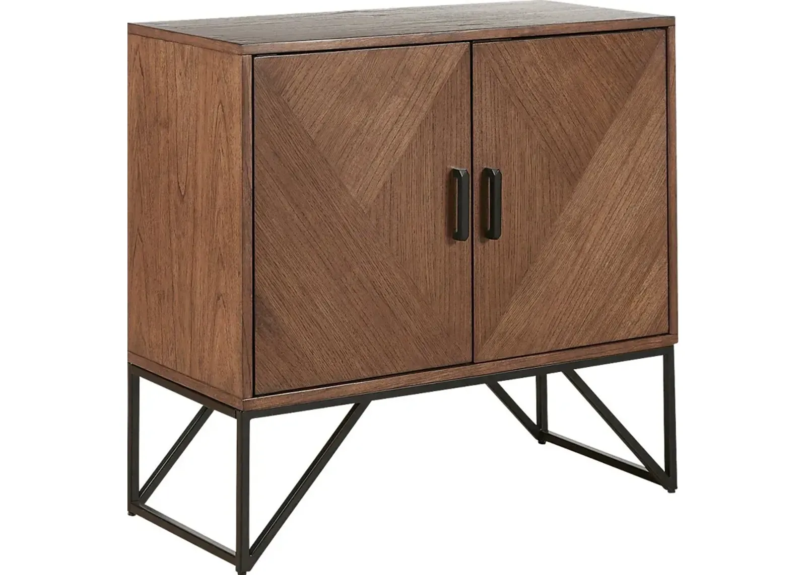 Beayer Brown Accent Cabinet