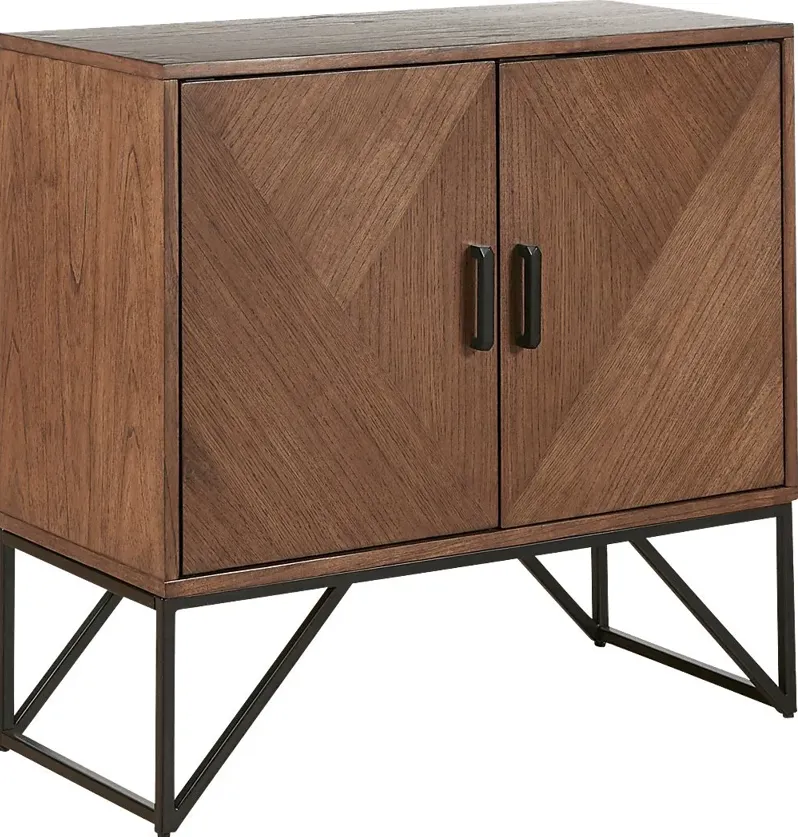 Beayer Brown Accent Cabinet