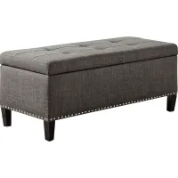 Rosewin Charcoal Accent Bench
