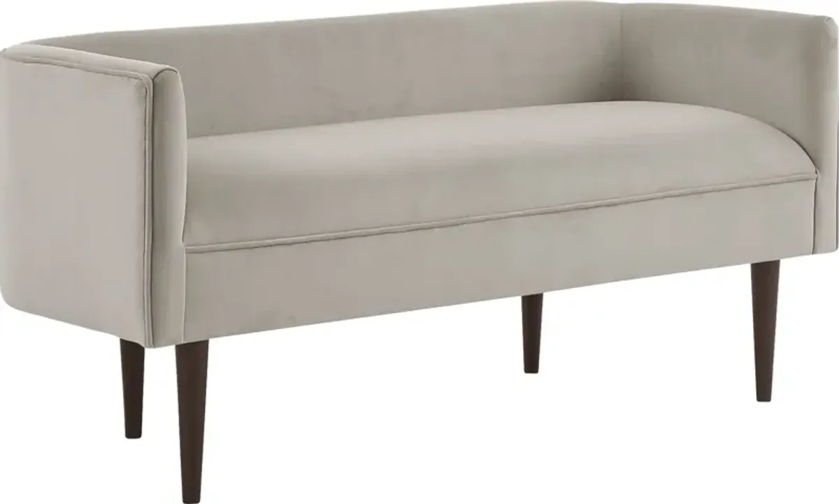 Onderdon Beige Accent Bench