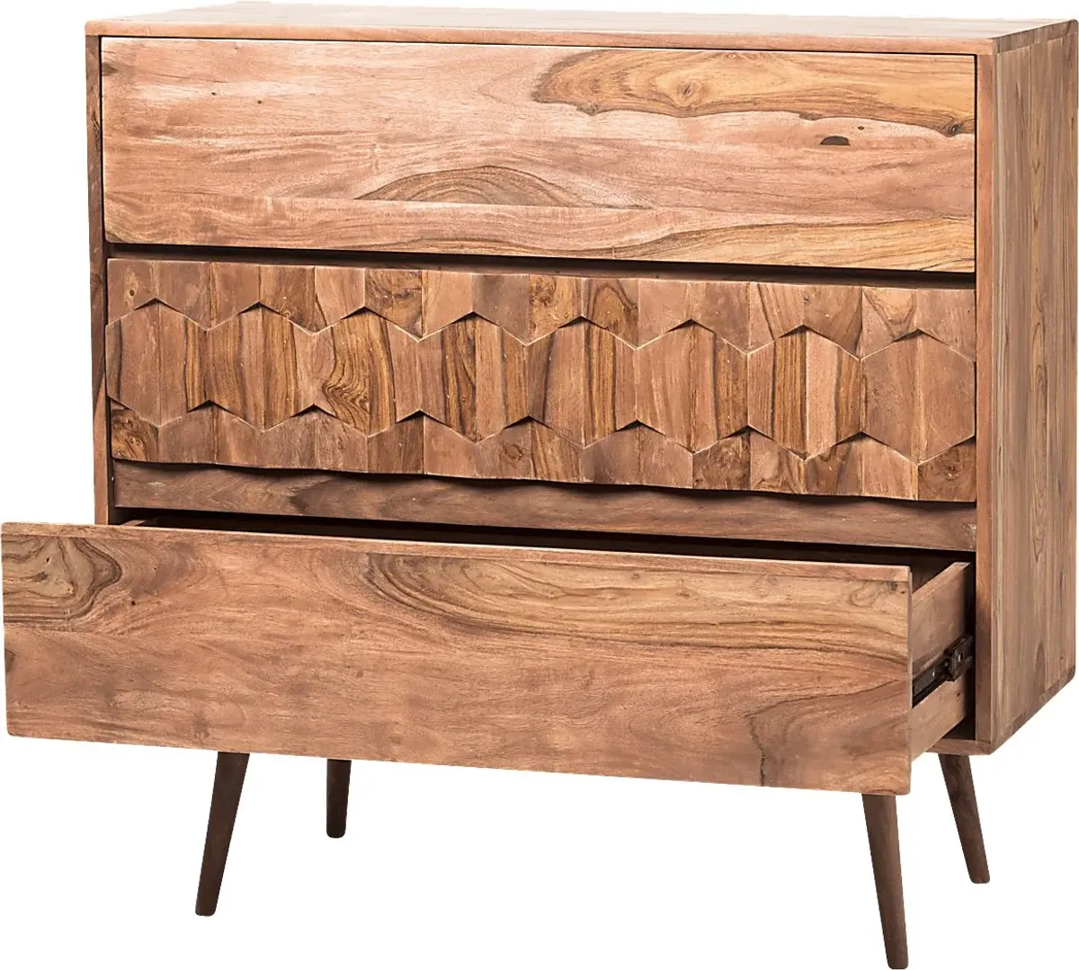 Adolphia Brown Accent Cabinet