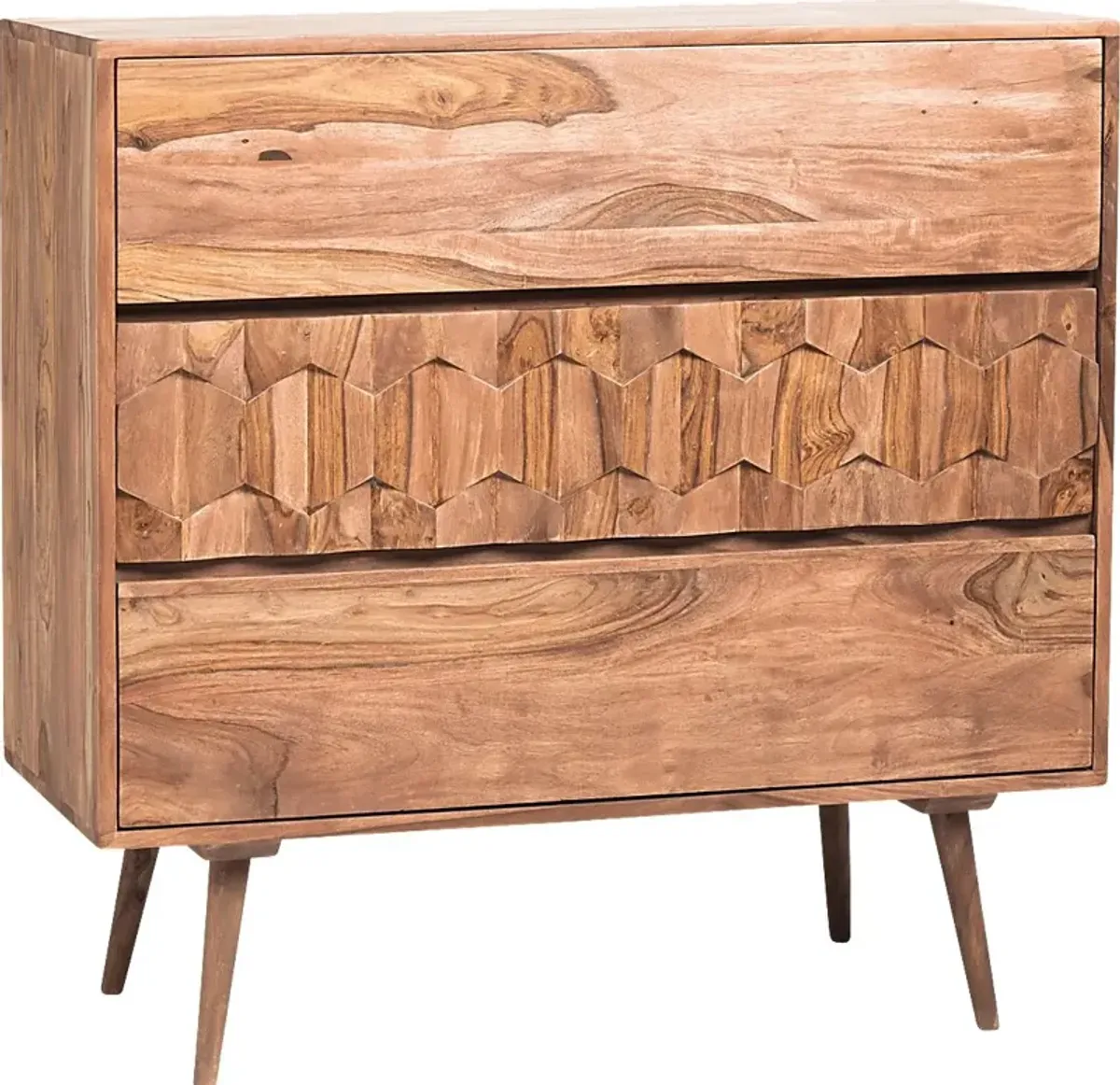 Adolphia Brown Accent Cabinet