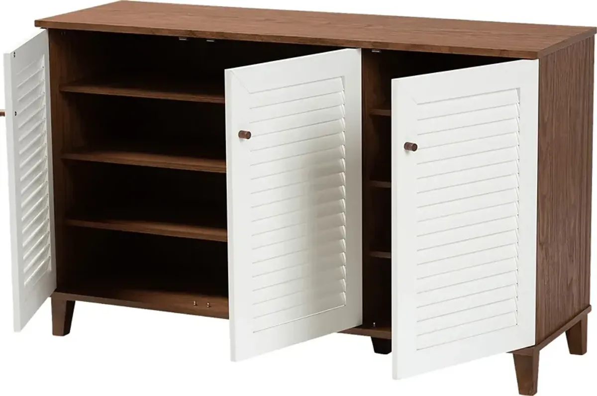 Algarin Brown Large Accent Cabinet