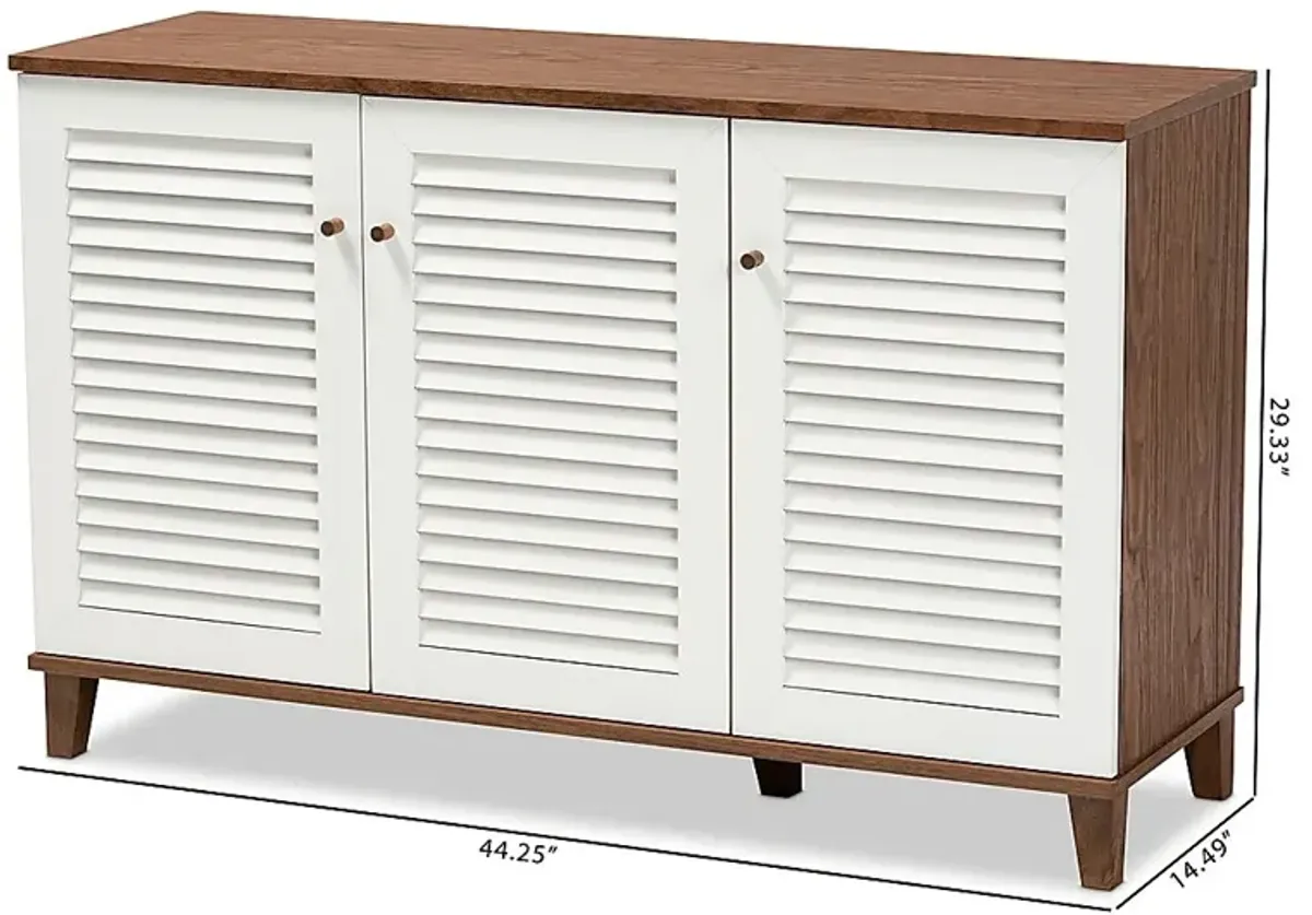 Algarin Brown Large Accent Cabinet