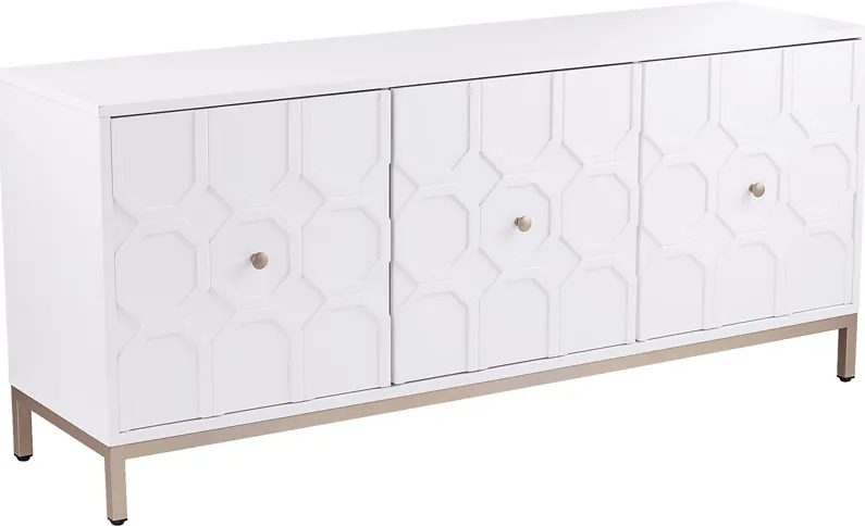 Winesap White Credenza