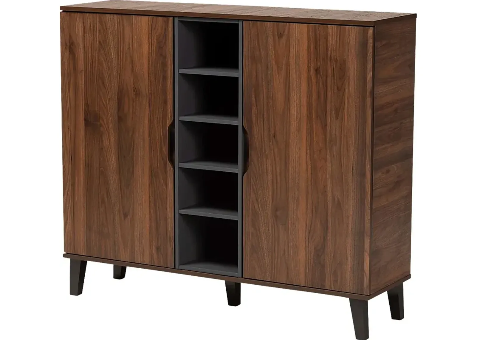 Telford Walnut Accent Cabinet