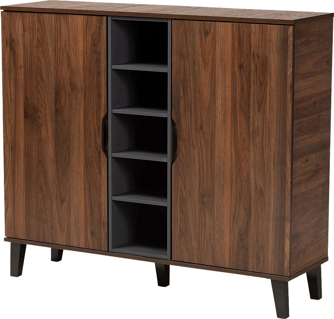 Telford Walnut Accent Cabinet