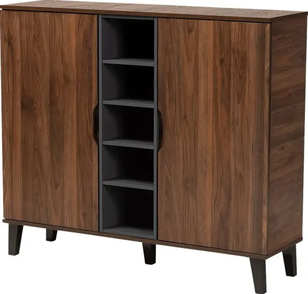 Telford Walnut Accent Cabinet