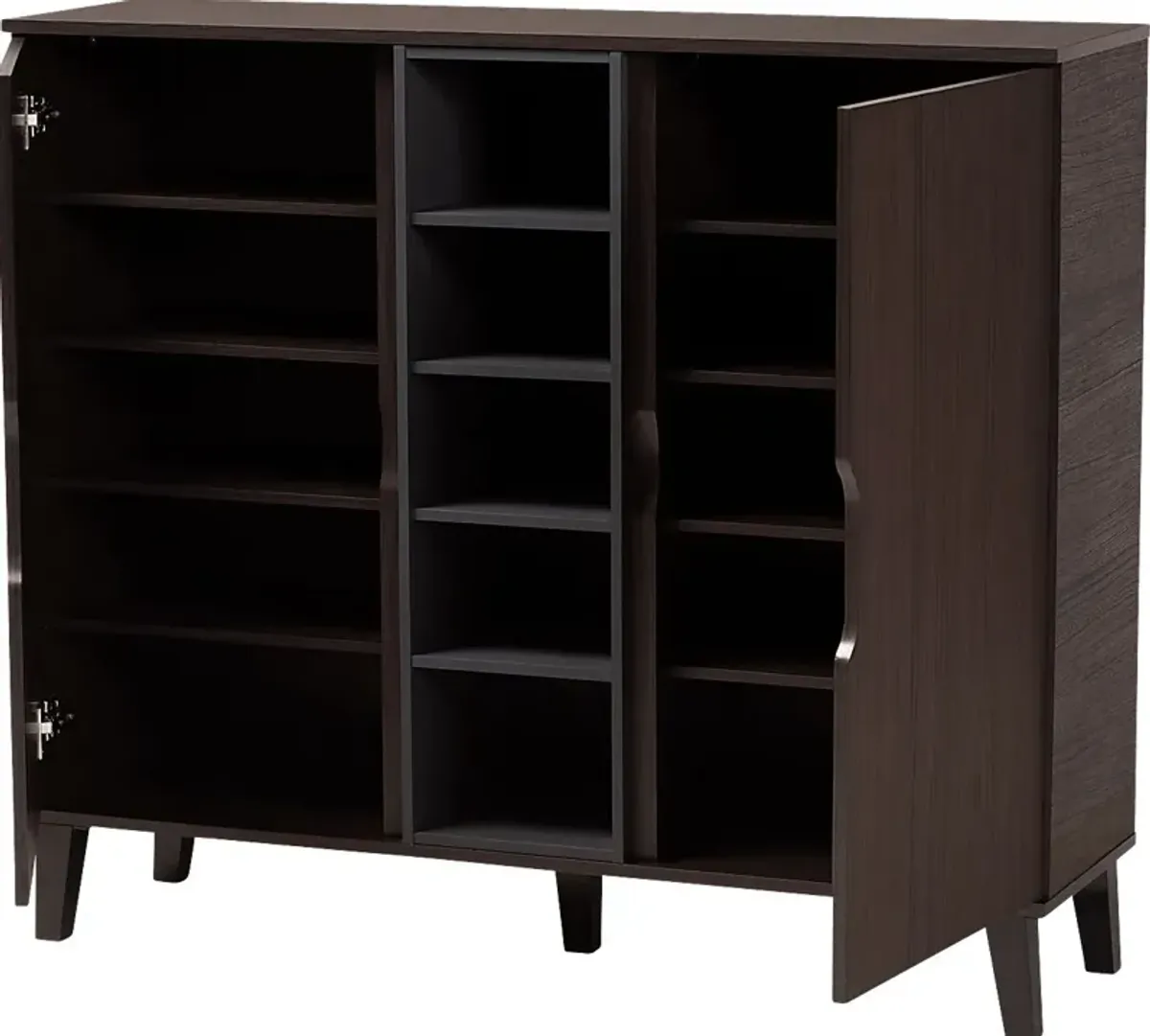 Telford Dark Brown Accent Cabinet