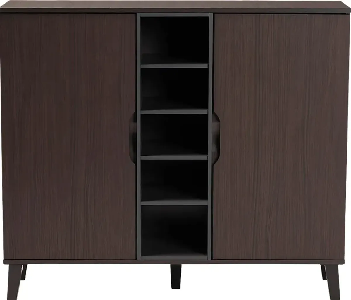 Telford Dark Brown Accent Cabinet