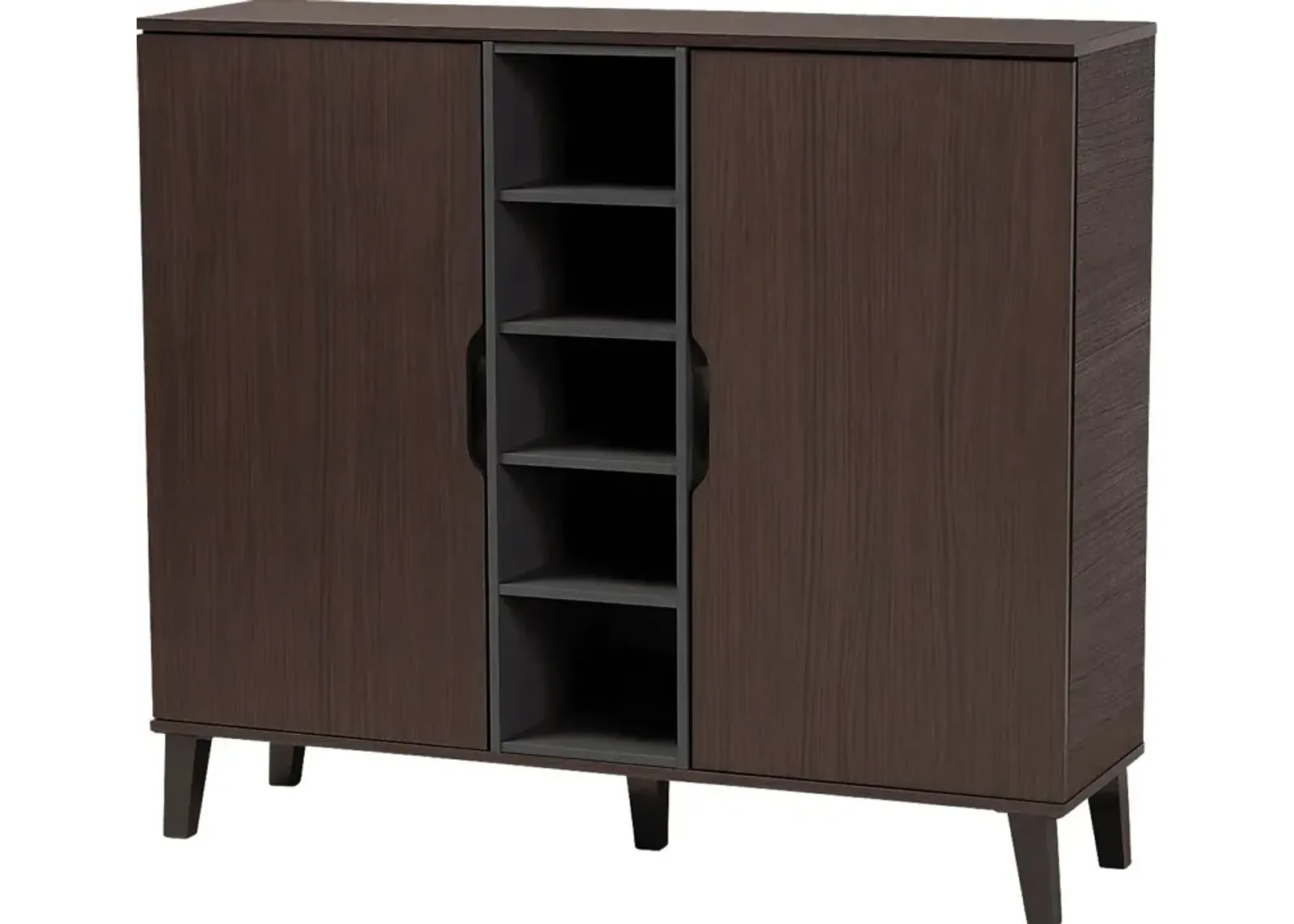 Telford Dark Brown Accent Cabinet