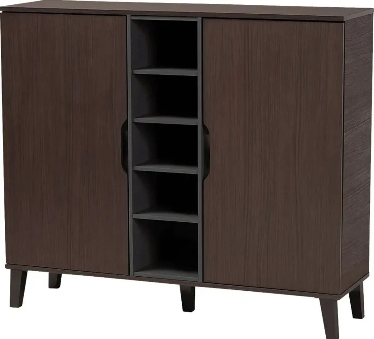 Telford Dark Brown Accent Cabinet