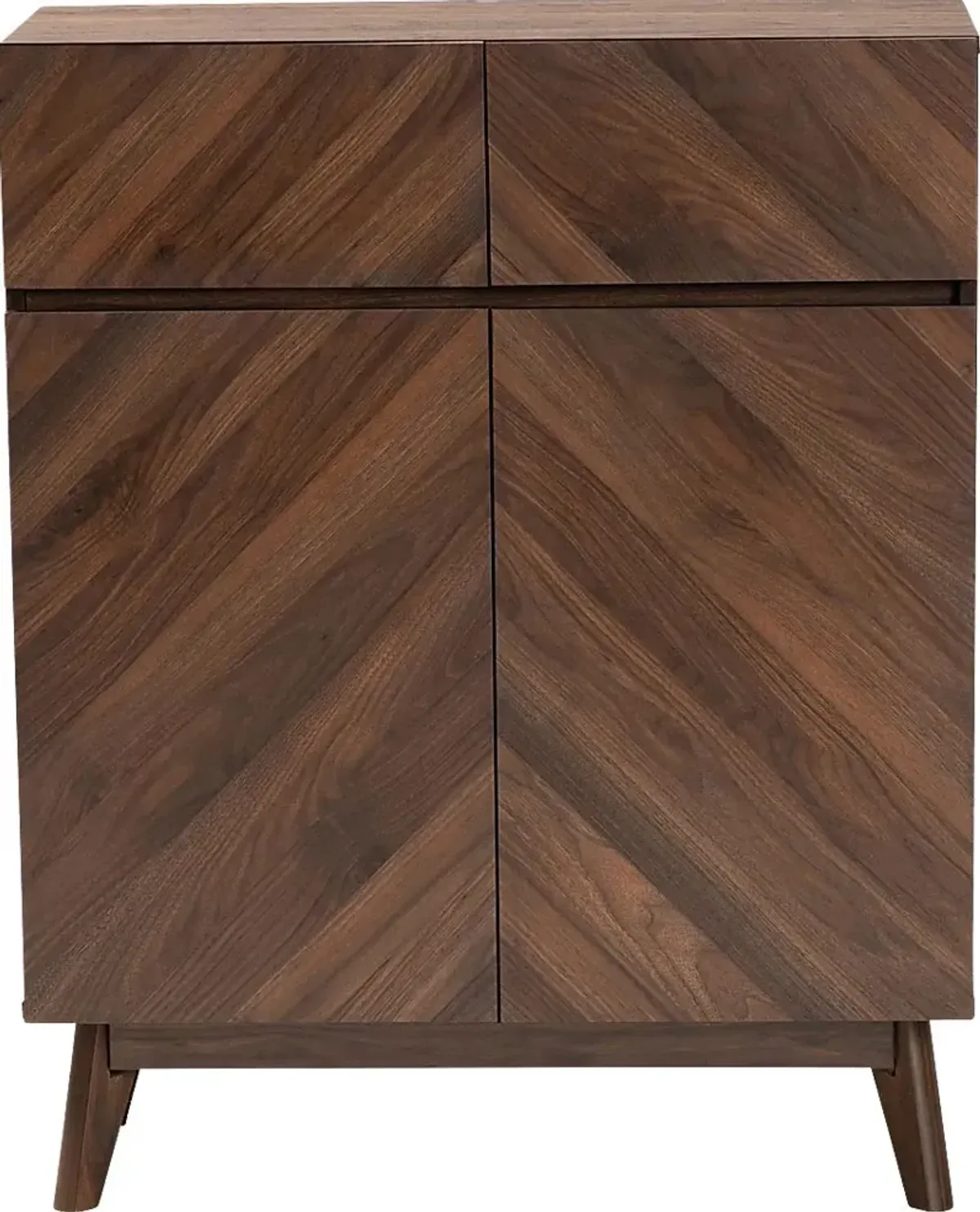 Jewelweed Brown Accent Cabinet