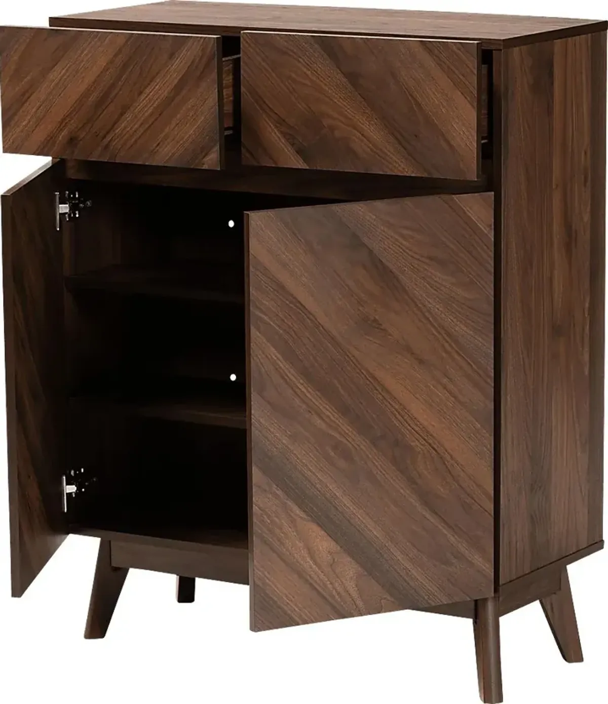 Jewelweed Brown Accent Cabinet