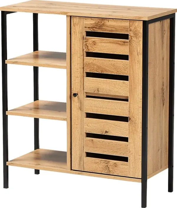 Bunkerhill Brown Accent Cabinet