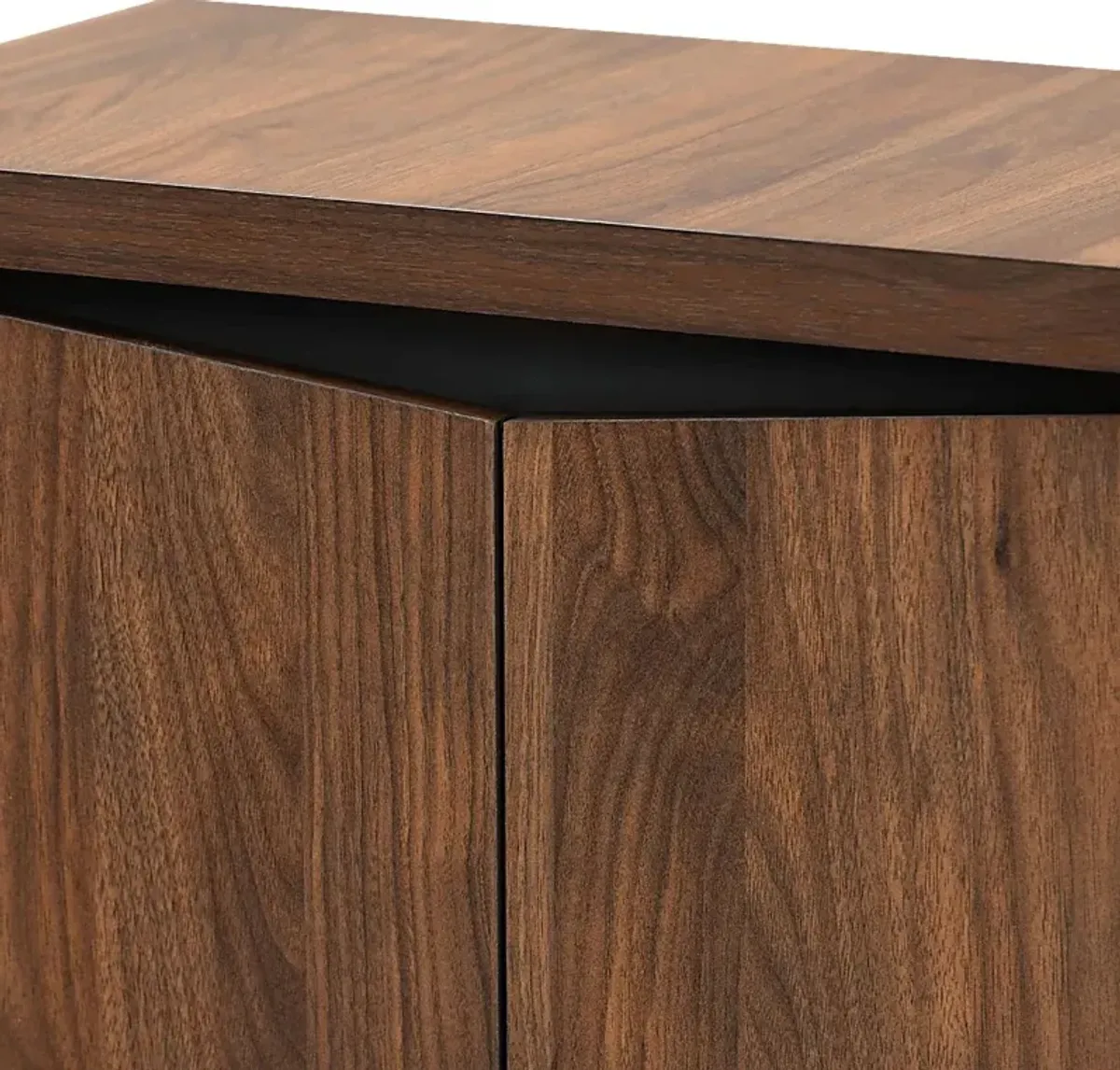 Lilligard Brown Shoe Storage Cabinet