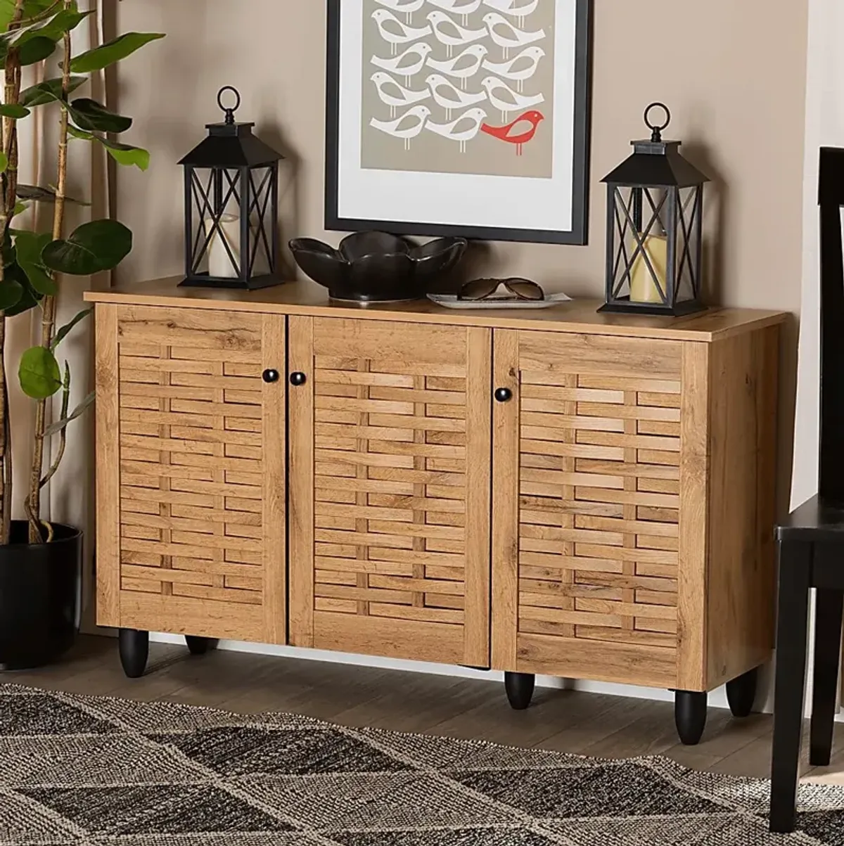 Cliffdancer Brown Accent Cabinet