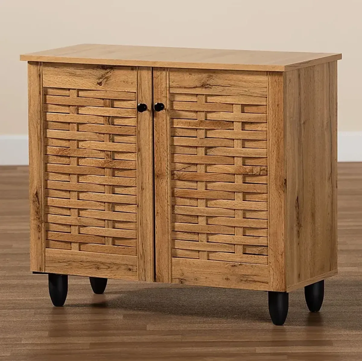 Citruscedar Brown Accent Cabinet