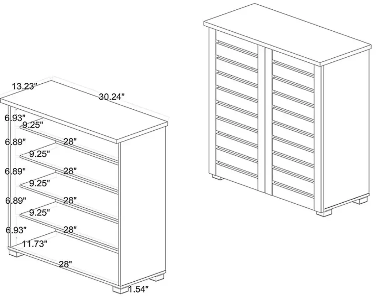 Cinderwood Brown Accent Cabinet