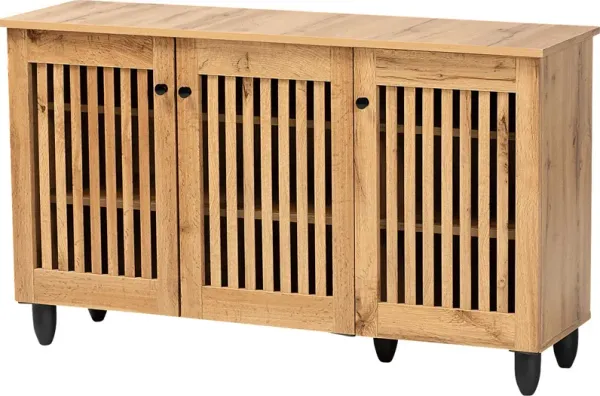 Claxtoon Brown Accent Cabinet