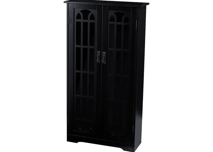 Laneham Black Curio Cabinet