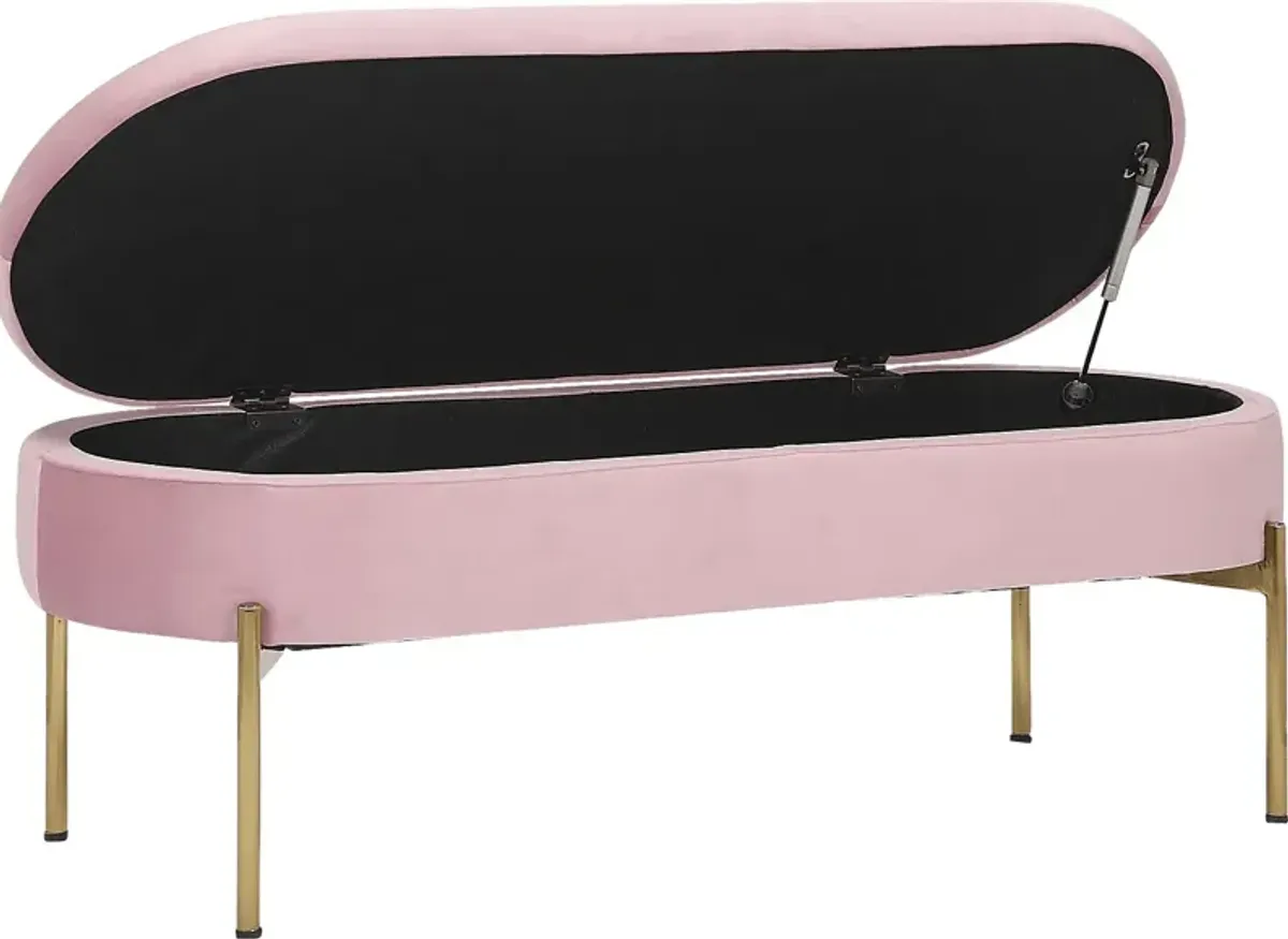 Russlefern Blush Accent Bench