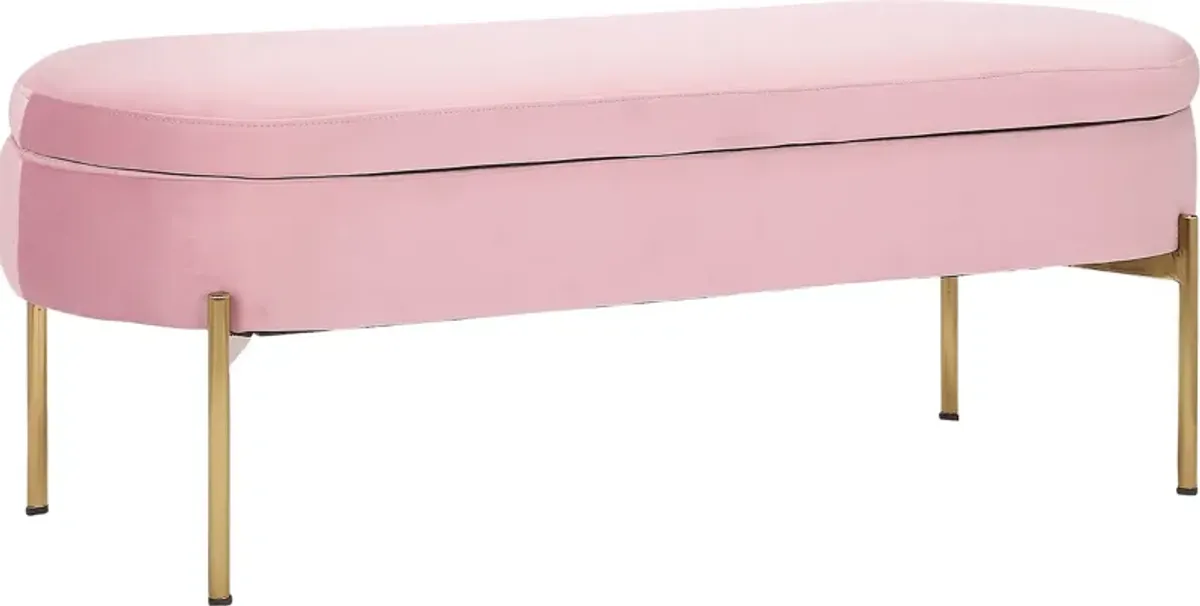 Russlefern Blush Accent Bench