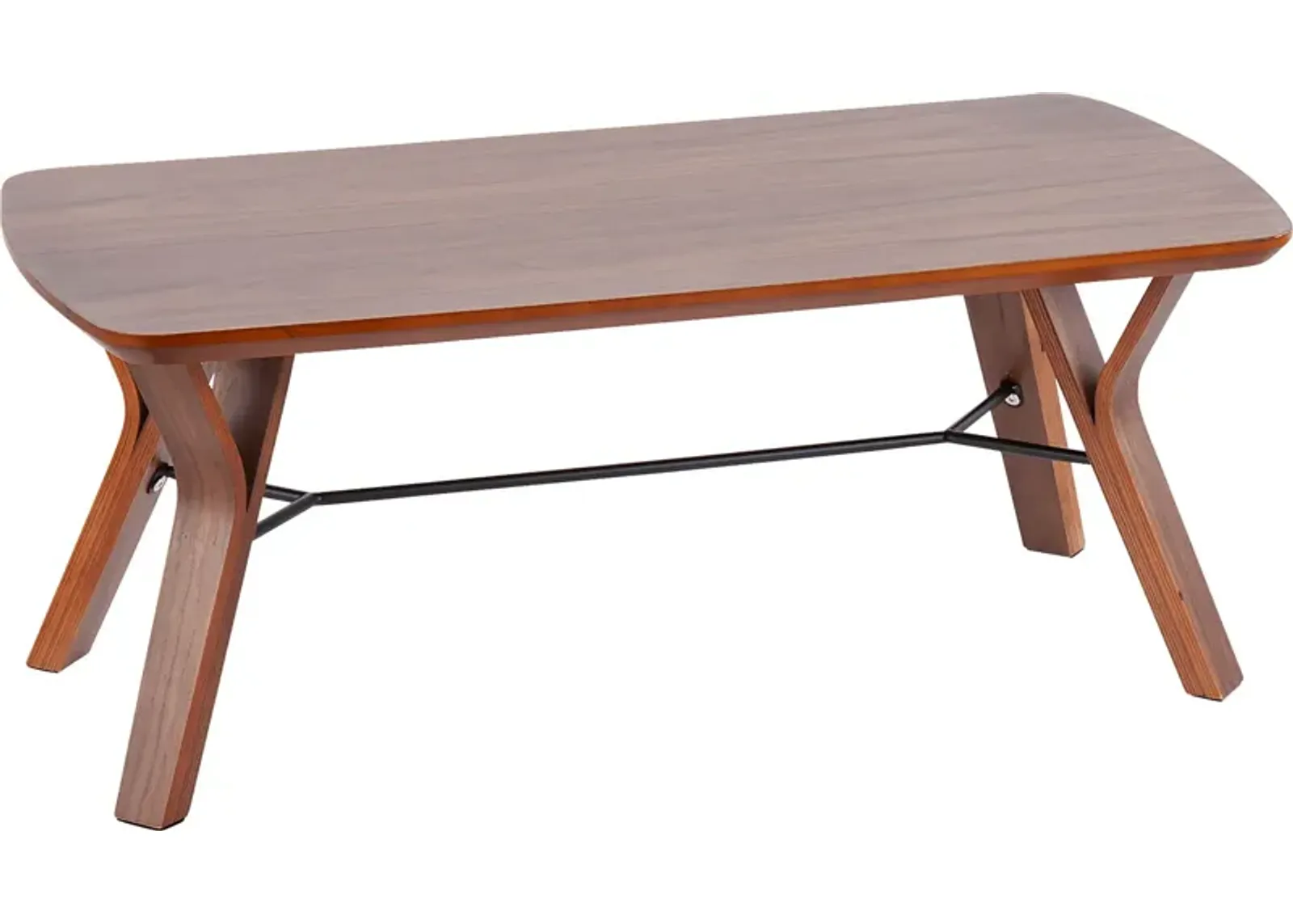 Rushworth II Walnut Accent Bench