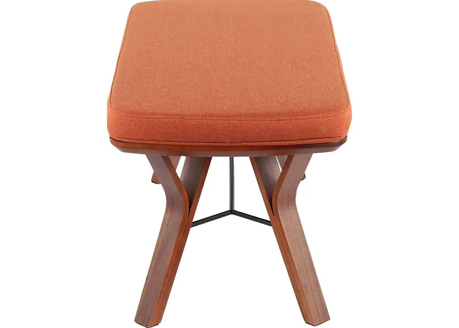 Rushworth II Orange Accent Bench