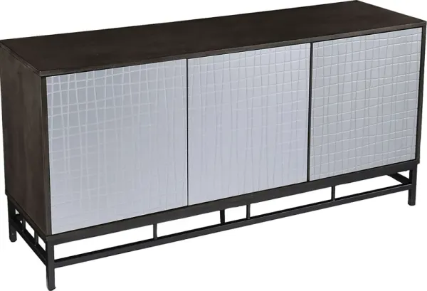 Mcilhenry Weathered Gray Credenza