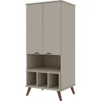 Charlo Beige Accent Cabinet