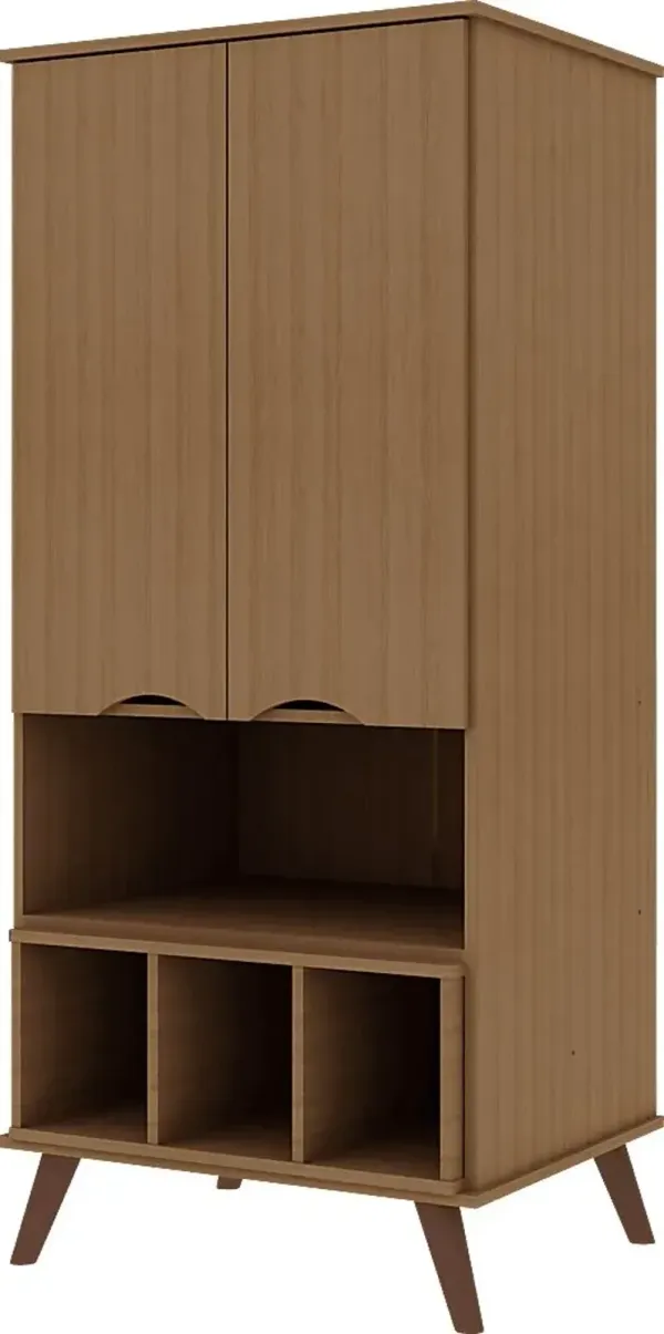 Charlo Red Accent Cabinet