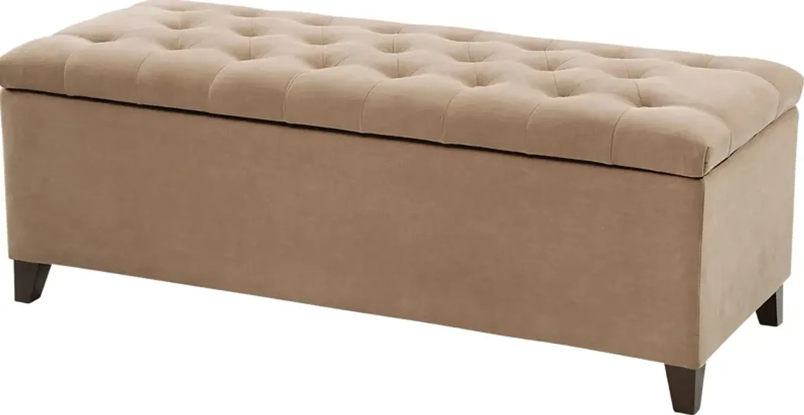 Rapdye Beige Accent Bench