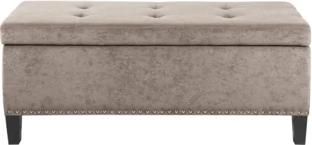 Radde Taupe Accent Bench