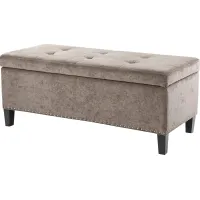 Radde Taupe Accent Bench