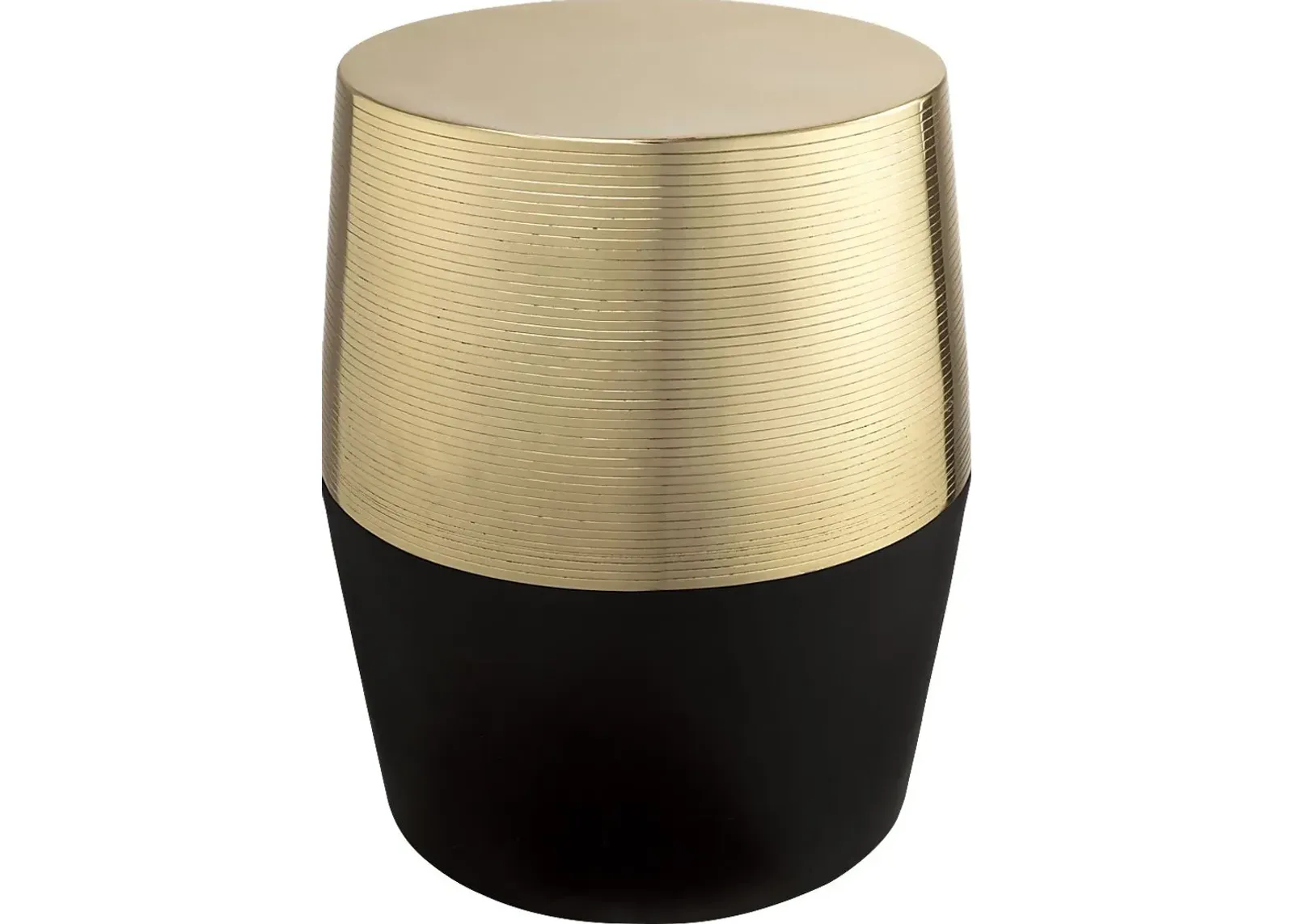 Drana Black Accent Stool