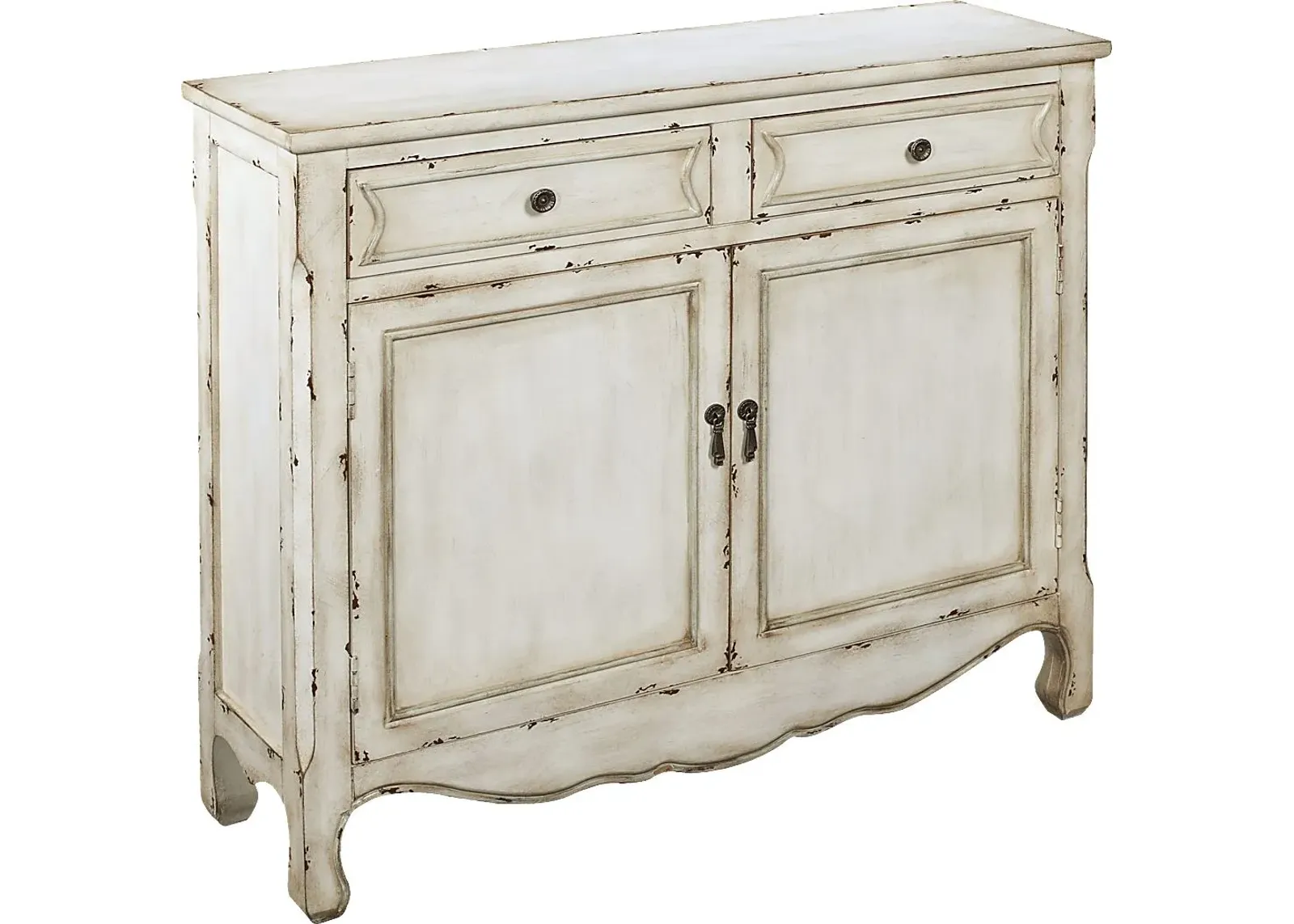 Ailor White Accent Cabinet