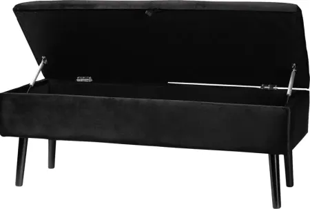 Whimbrel Black Accent Bench