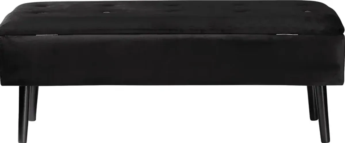 Whimbrel Black Accent Bench