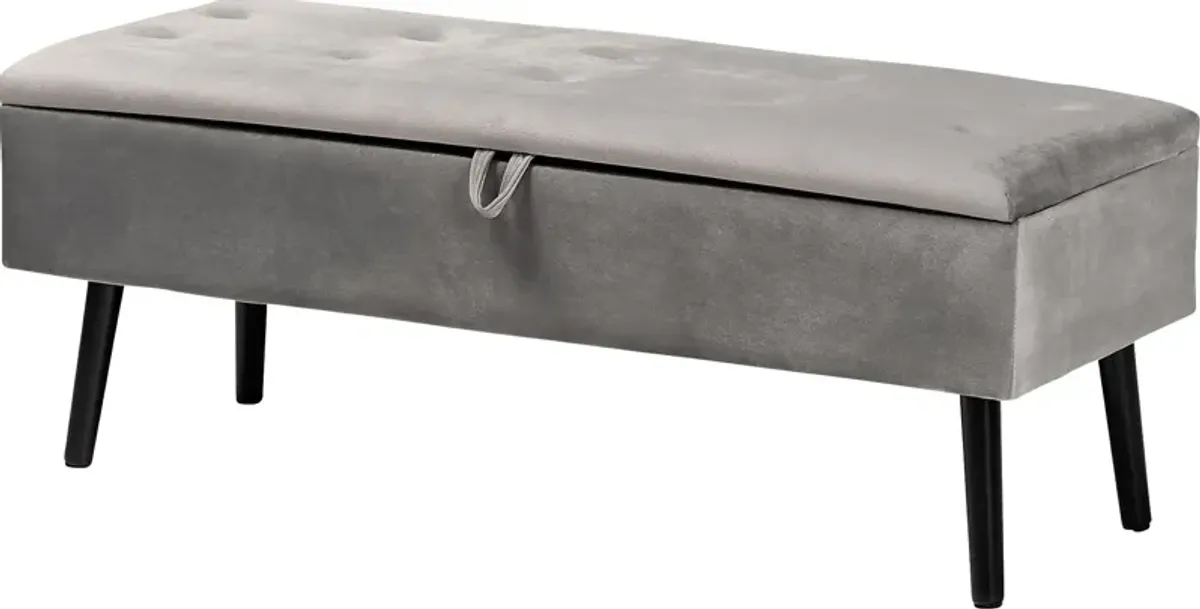 Whimbrel Gray Accent Bench