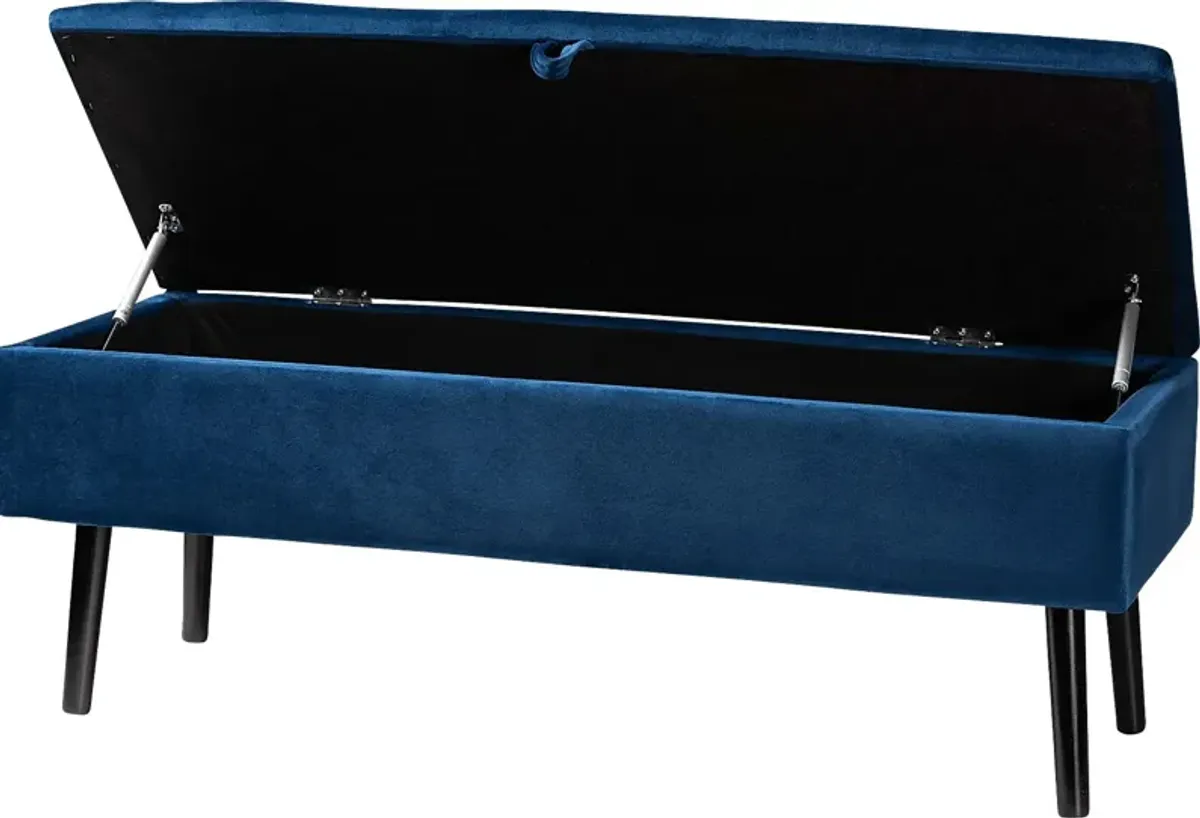 Whimbrel Navy Accent Bench